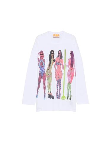 [해외직구] 26FW 피디에프 탑 DFM54058 TJ101GR04B WHITE