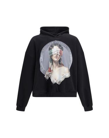[해외직구] 26FW 피디에프 후드 티셔츠 DFM55043TJ113GR03D GR03D BLACK