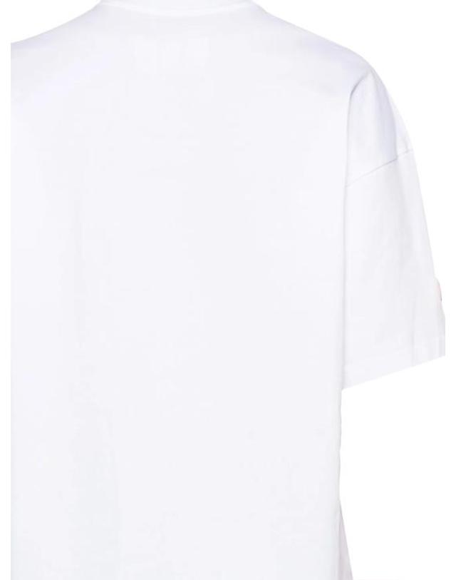 피디에프 [해외직구] 26SS 피디에프 반팔 티셔츠 DFM54029TF112PIGTE WHITE 착용컷