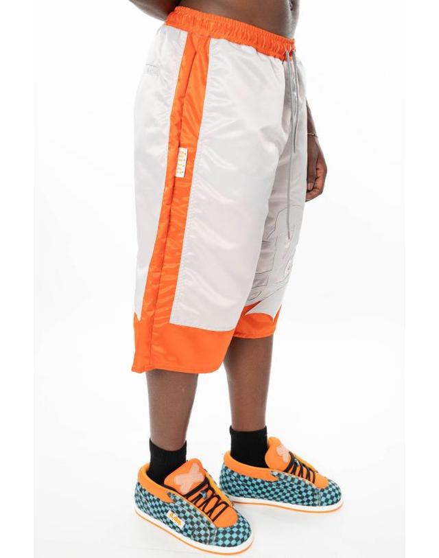 피디에프 [해외직구] 26SS 피디에프 숏팬츠 DFM03044GF062ORANG ORANGE Grey 착용컷