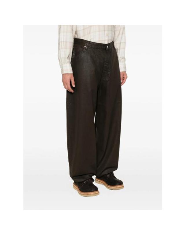 피디에프 [해외직구] 26FW 피디에프 팬츠 DFM03046 GF188PX BROWN 착용컷