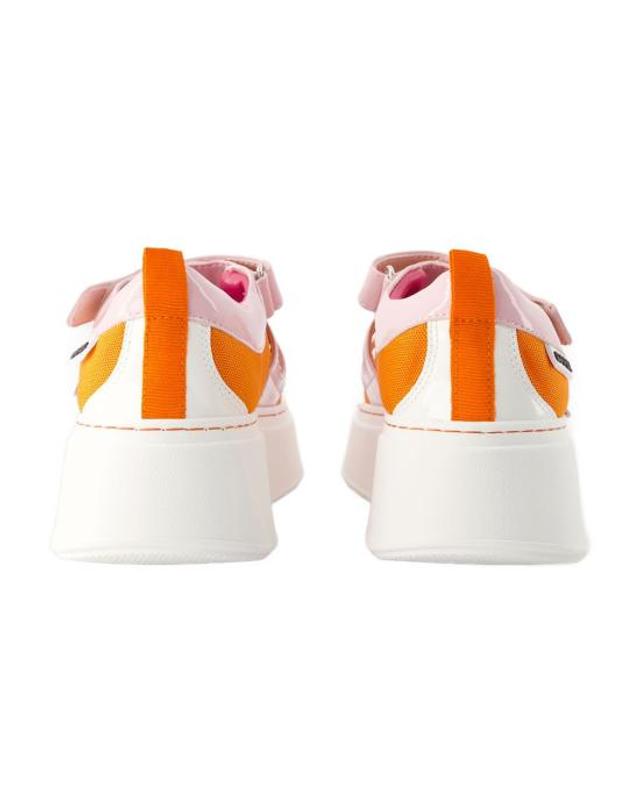 카렐 페리스 [해외직구] 24SS 카렐 페리스 스니커즈 BASKINA ORANGE 착용컷