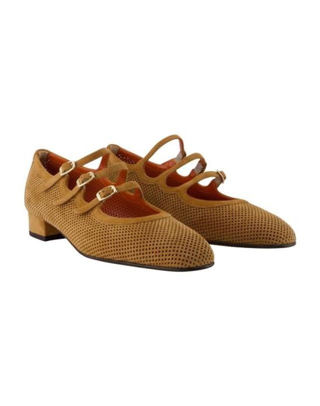 카렐 페리스 [해외직구] 26SS 카렐 페리스 플랫 슈즈 CONFIG CRLS25011 BROWN 착용컷