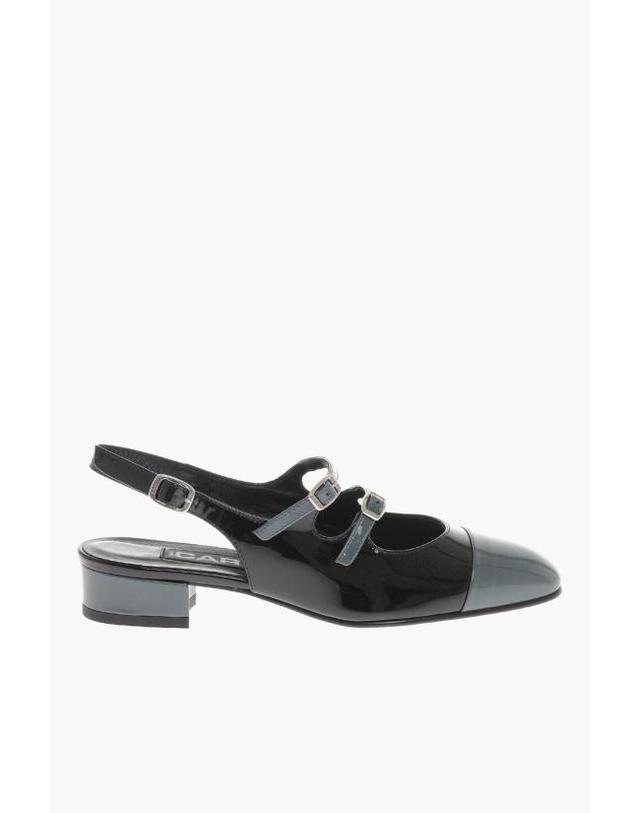 카렐 페리스 [해외직구] 카렐 페리스 힐 펌프스 ABRICOT PATENT BLACK BLUE GREY Nero Grigio 착용컷