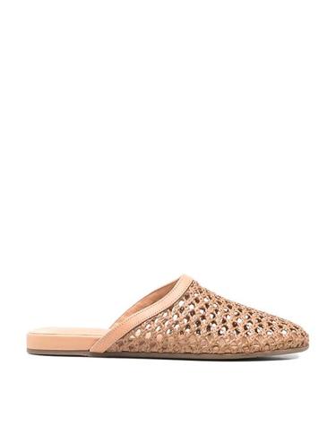 [해외직구] 26SS 에이션트 그릭 뮬 슬리퍼 THESLIPPERVACHETTANBROWN Brown