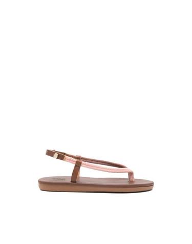 [해외직구] 26SS 에이션트 그릭 슈즈 ZOI VACHETTA C PI TA BROWN PINK