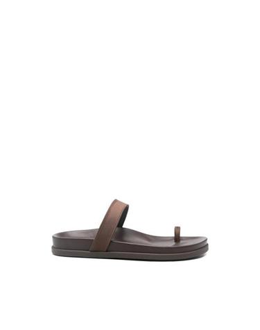 [해외직구] 26SS 에이션트 그릭 슈즈 THALIA SATIN BROWN