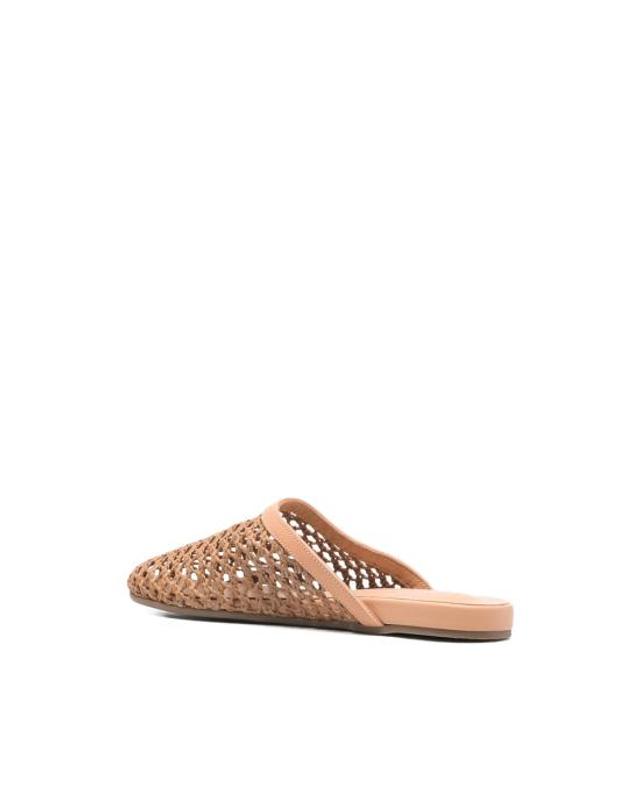 에이션트 그릭 [해외직구] 26SS 에이션트 그릭 슈즈 THE SLIPPER VACHETTA N BROWN NEUTRALS 착용컷