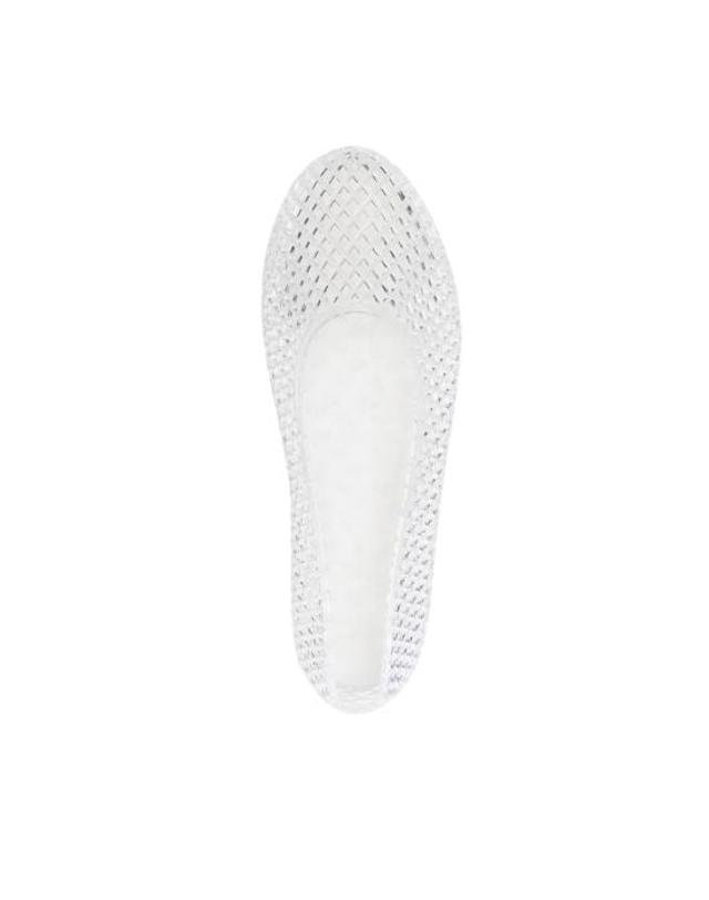 에이션트 그릭 [해외직구] 26SS 에이션트 그릭 플랫 슈즈 IRO JELLY CLEAR WHITE 착용컷