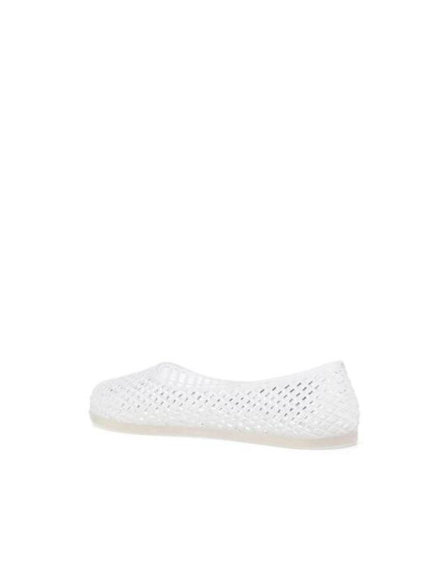 에이션트 그릭 [해외직구] 26SS 에이션트 그릭 플랫 슈즈 IRO JELLY CLEAR WHITE 착용컷