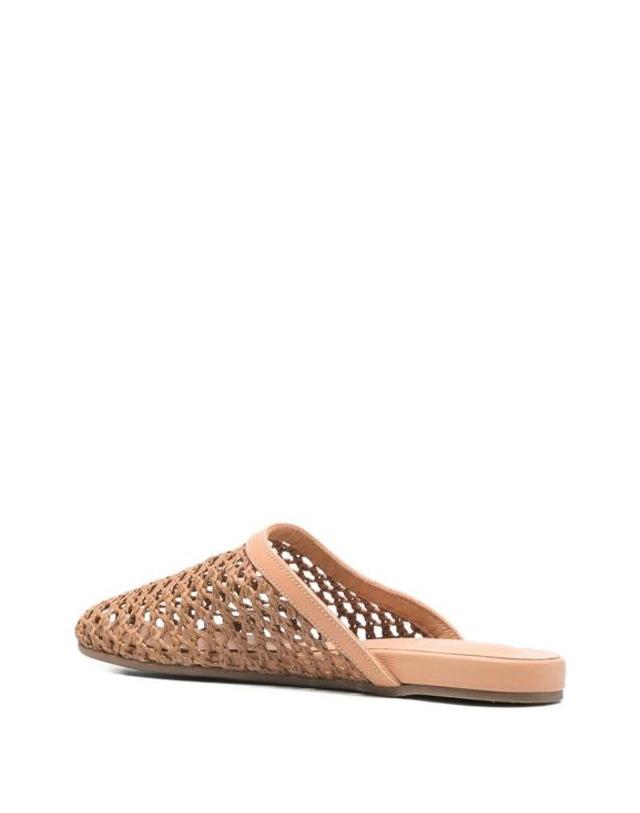 에이션트 그릭 [해외직구] 26SS 에이션트 그릭 뮬 슬리퍼 THESLIPPERVACHETTANBROWN Brown 착용컷