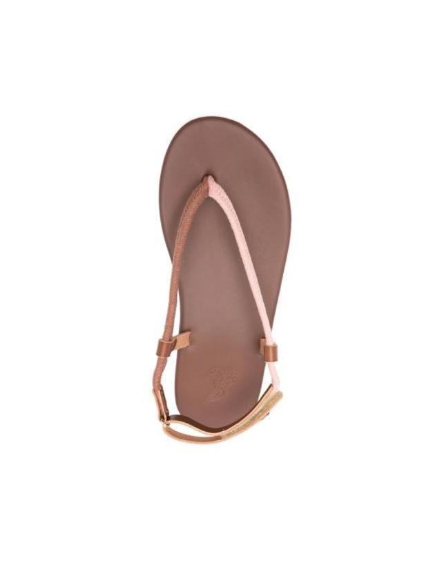 에이션트 그릭 [해외직구] 26SS 에이션트 그릭 슈즈 ZOI VACHETTA C PI TA BROWN PINK 착용컷