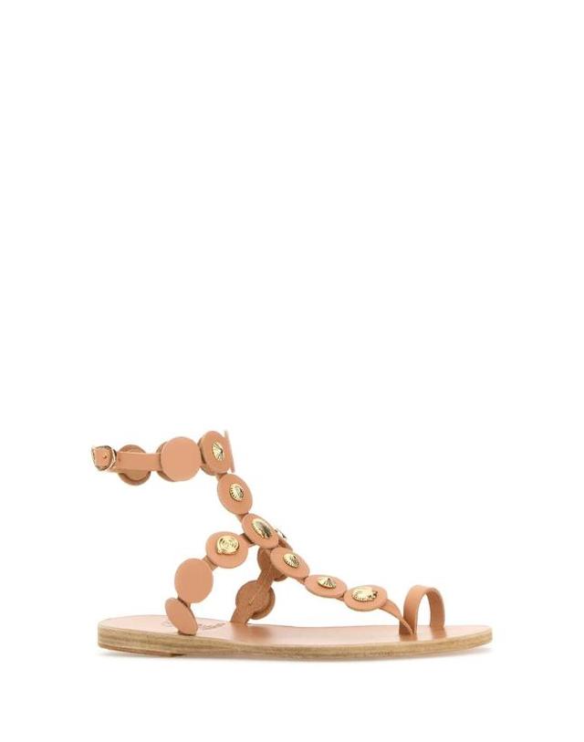 에이션트 그릭 [해외직구] 25SS 에이션트 그릭 샌들 MADISON NATURAL BEIGE 착용컷