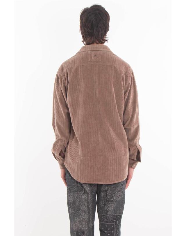 화이트샌드 [해외직구] 25FW 화이트샌드 긴팔 셔츠 25WSU20 317 28 Beige 착용컷