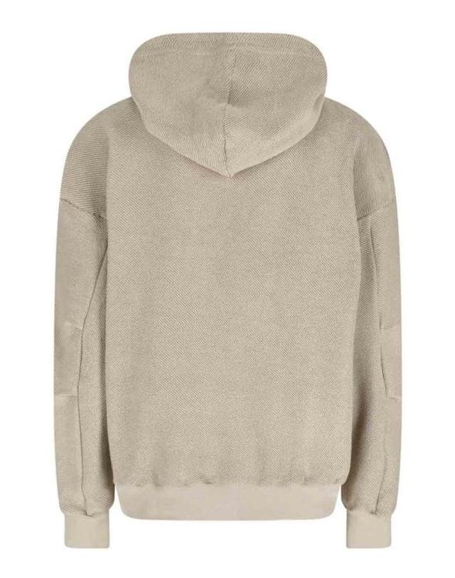화이트샌드 [해외직구] 25FW 화이트샌드 후드 티셔츠 25WSU37652120 Beige 착용컷