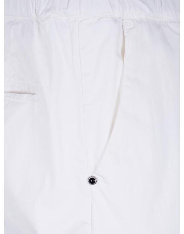 화이트샌드 [해외직구] 26SS 화이트샌드 스트레이트 팬츠 26SU67 182 01 WHITE 착용컷