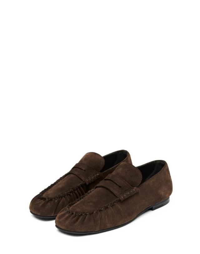 알로하스 [해외직구] 26FW 알로하스 플랫 슈즈 S10121401SUEDE BROWN Black 착용컷