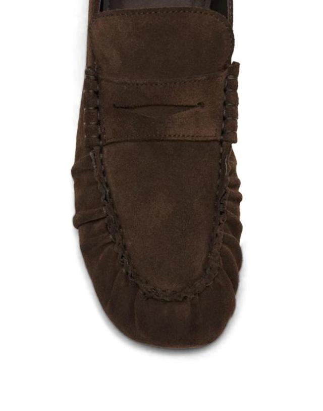 알로하스 [해외직구] 26FW 알로하스 플랫 슈즈 S10121401SUEDE BROWN Black 착용컷