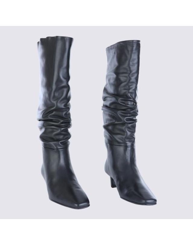 알로하스 [해외직구] 26FW 알로하스 부츠 S100549 01 BLACK 착용컷