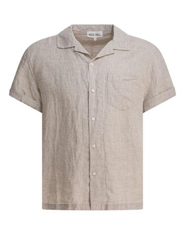 [해외직구] 26SS 알렉스 밀 반팔 셔츠 234 MS035 3139FLAX Beige