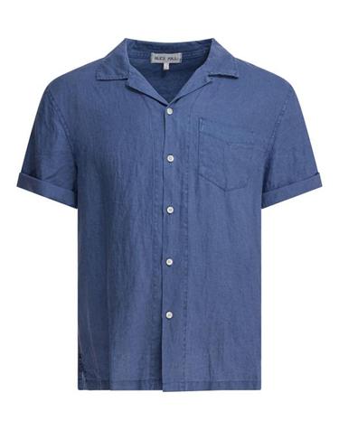 [해외직구] 25SS 알렉스 밀 반팔 셔츠 234MS0352703PACIFIC LIGHT BLUE
