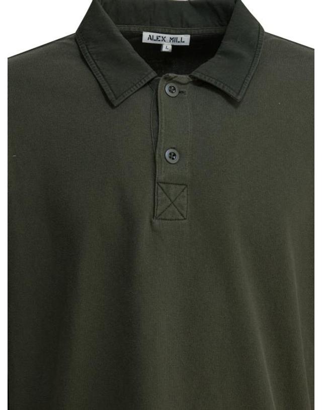 알렉스 밀 [해외직구] 26SS 알렉스 밀 폴로 티셔츠 257 MK133 2616FLIGHT OLIVE Green 착용컷