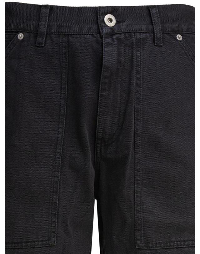 알렉스 밀 [해외직구] 25FW 알렉스 밀 스트레이트 팬츠 231 MP076 2804WASHED BLACK 착용컷