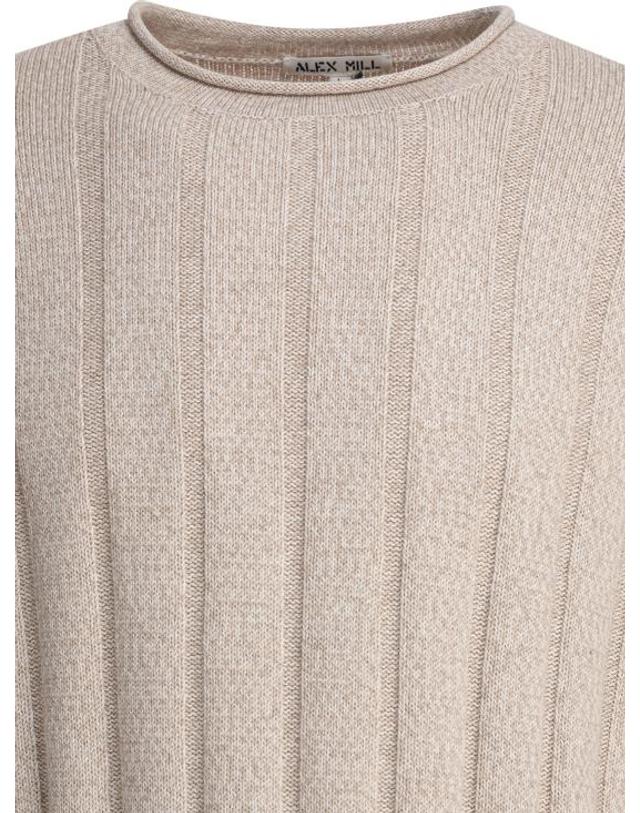 알렉스 밀 [해외직구] 25FW 알렉스 밀 스웨터 251 MW274 3232MARLED SAND Beige 착용컷