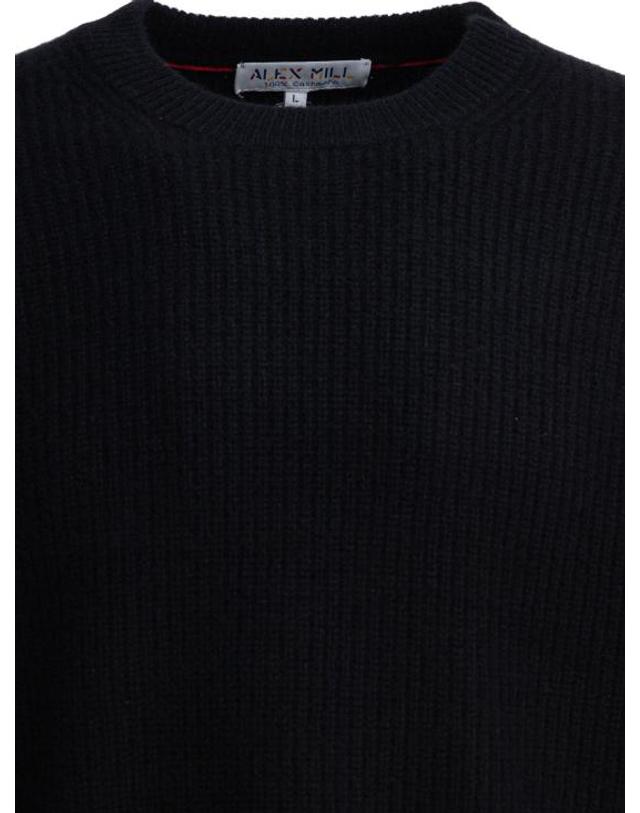 알렉스 밀 [해외직구] 26SS 알렉스 밀 스웨터 218 MW018 2599BLACK Black 착용컷