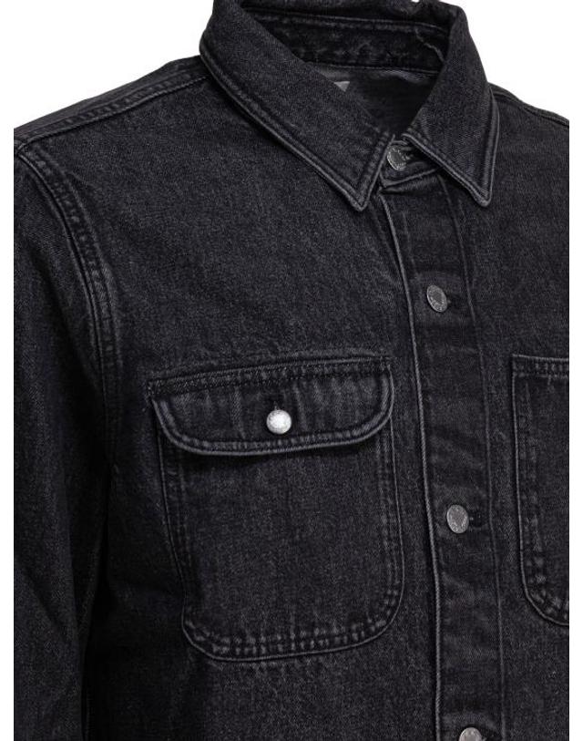 알렉스 밀 [해외직구] 25SS 알렉스 밀 데님 자켓 251MJ0373541VINTAGEBLACK 착용컷
