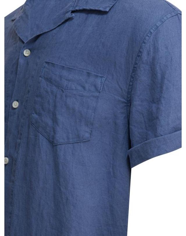 알렉스 밀 [해외직구] 26SS 알렉스 밀 반팔 셔츠 234 MS035 2703PACIFIC Light blue 착용컷
