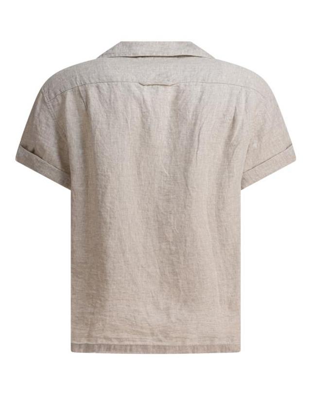 알렉스 밀 [해외직구] 26SS 알렉스 밀 반팔 셔츠 234 MS035 3139FLAX Beige 착용컷