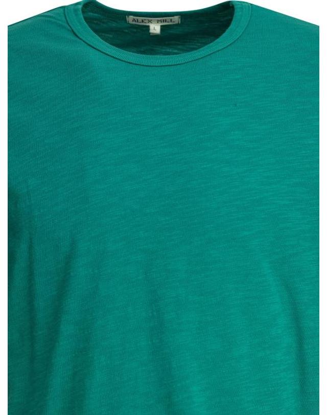 알렉스 밀 [해외직구] 26SS 알렉스 밀 반팔 티셔츠 C00 MK113 3592JADEITE Green 착용컷