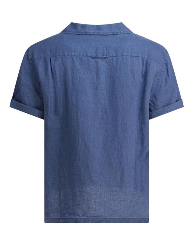 알렉스 밀 [해외직구] 25SS 알렉스 밀 반팔 셔츠 234MS0352703PACIFIC LIGHT BLUE 착용컷