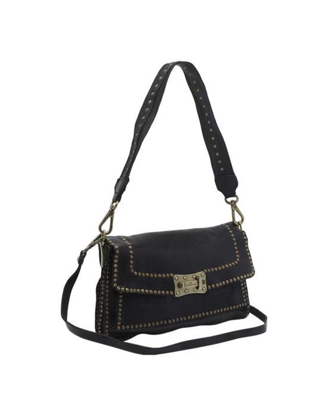 캄포마찌 [해외직구] 26FW 캄포마찌 숄더백 C045680ND X0007C0001 Black 착용컷
