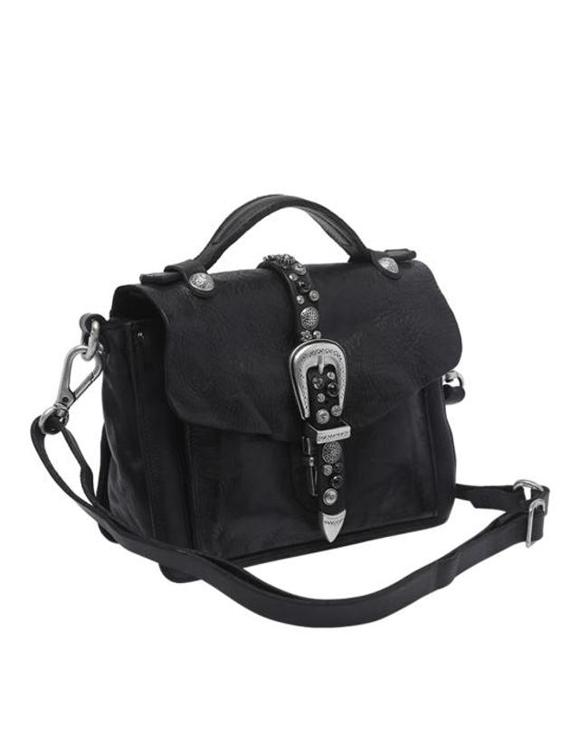 캄포마찌 [해외직구] 26FW 캄포마찌 토트백 C042610ND X2876C0001 Black 착용컷