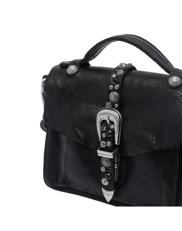 캄포마찌 [해외직구] 26FW 캄포마찌 토트백 C042610ND X2876C0001 Black 착용컷