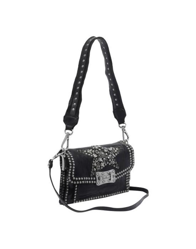 캄포마찌 [해외직구] 26FW 캄포마찌 숄더백 C016500ND X0173C0001 BLACK 착용컷