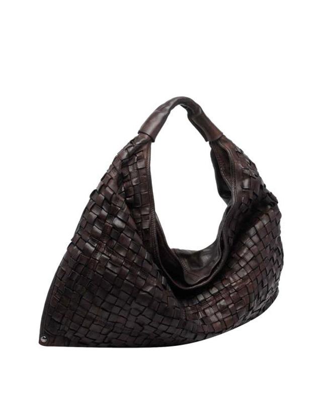 캄포마찌 [해외직구] 26SS 캄포마찌 토트백 C000570NDX0019C1501 BROWN 착용컷