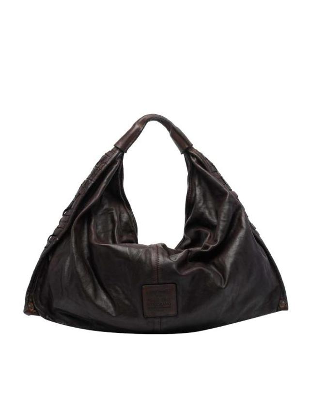 캄포마찌 [해외직구] 26SS 캄포마찌 토트백 C000570NDX0019C1501 BROWN 착용컷