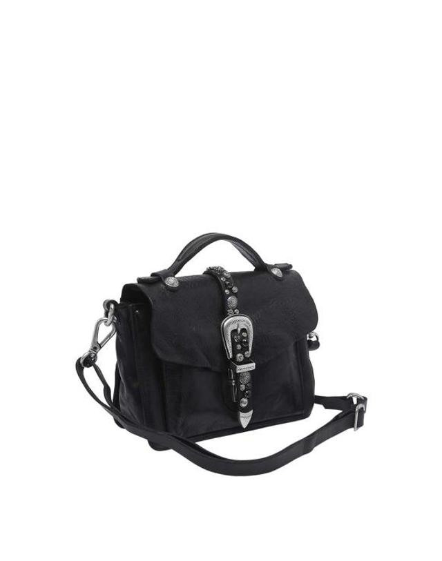 캄포마찌 [해외직구] 26FW 캄포마찌 크로스백 C042610NDX2876C0001 BLACK 착용컷