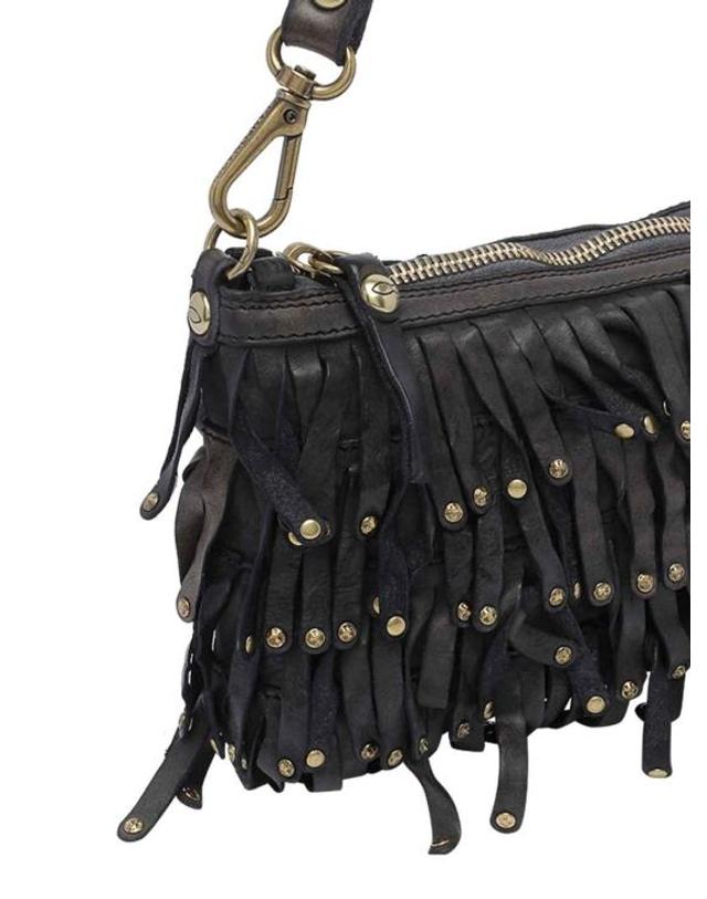 캄포마찌 [해외직구] 26FW 캄포마찌 숄더백 C045870NDX3142C0501 BLACK 착용컷