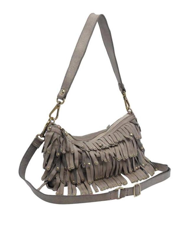 캄포마찌 [해외직구] 26FW 캄포마찌 숄더백 C045870NDX3142C0552 GREY 착용컷