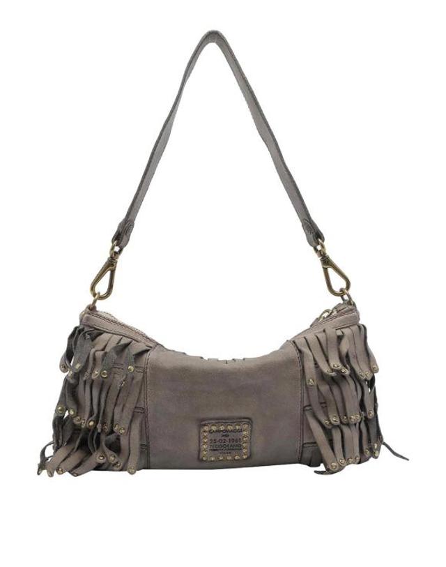 캄포마찌 [해외직구] 26FW 캄포마찌 숄더백 C045870NDX3142C0552 GREY 착용컷