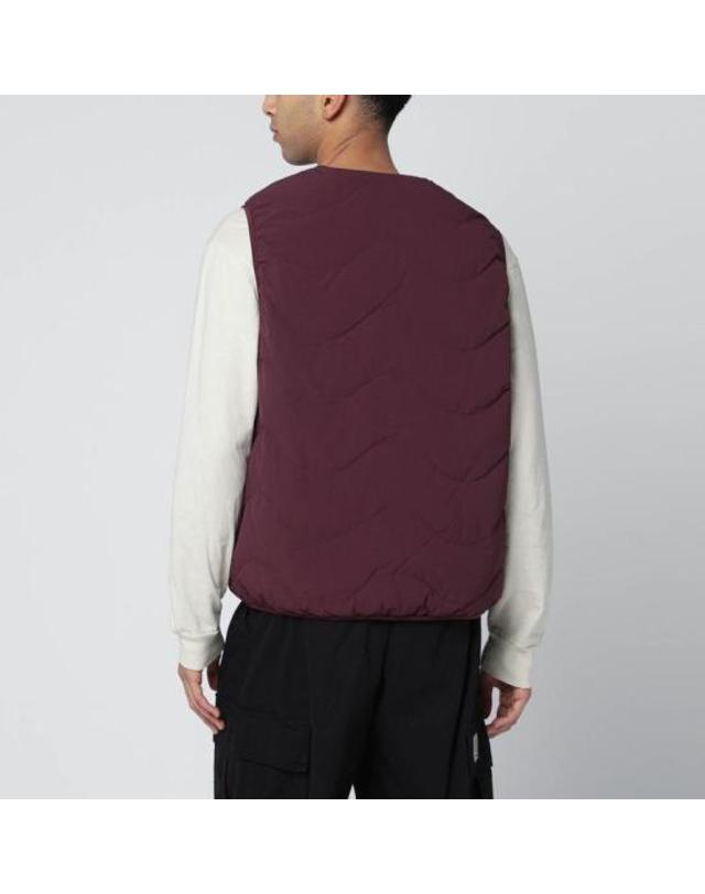 퍼플 마운틴 옵저버토리 [해외직구] 25FW 퍼플 마운틴 옵저버토리 베스트 PMO0080NY WN BROWN 착용컷