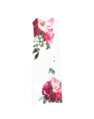 [해외직구] 26SS 앨리스 앤 올리비아 미디 원피스 CC602P33515G180 WHITE