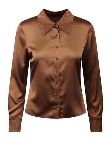 [해외직구] 24FW 앨리스 앤 올리비아 셔츠 CL000049001Z940 Brown