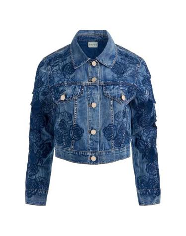 [해외직구] 26FW 앨리스 앤 올리비아 데님 자켓 CD606D06242E437 NAVY
