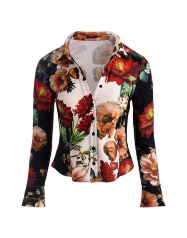 [해외직구] 26FW 앨리스 앤 올리비아 셔츠 CC608P50008 AA009 BLACK