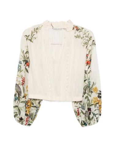 [해외직구] 앨리스 앤 올리비아 셔츠 CC606P13009E256 AI26 OFF WHITE